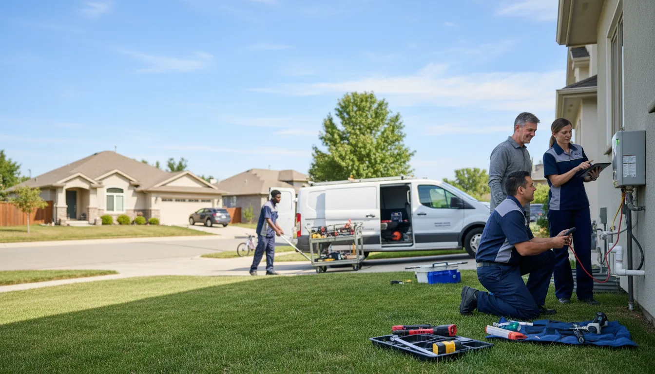 Tankless water heater service in Champlain, NY